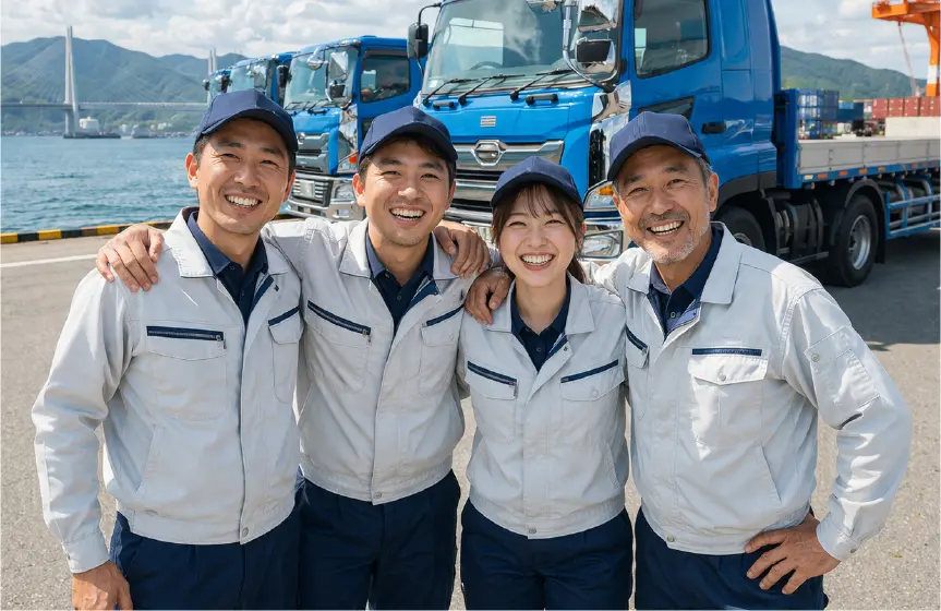 新協運輸スタッフ